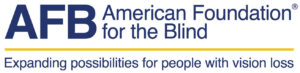 logo for American Foundation for the Blind