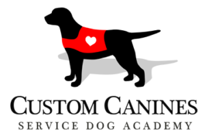 logo for Custom Canines Service Dog Academy