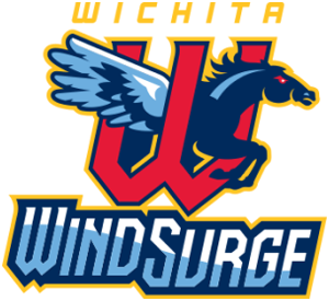 logo for Wichita Wind Surge, Minor League Baseball team