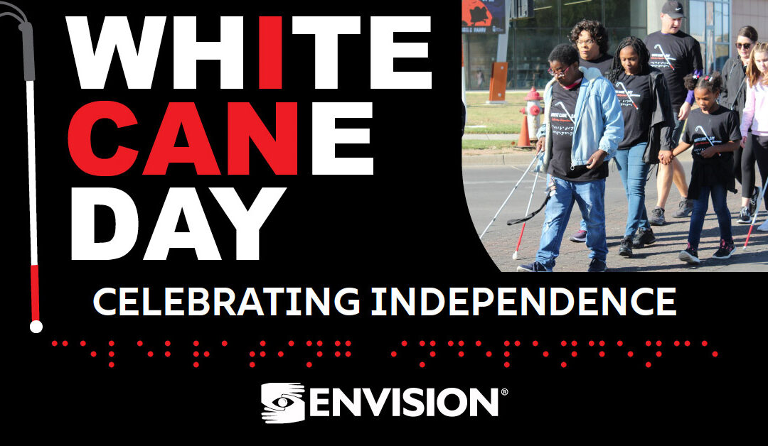 Join us at Envision Wichita White Cane Day, Oct. 12